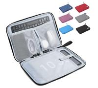 ZBEZBE iPad Bag for 11 Inch iPad, Tablet Organizer Case Storage | ZBEZBE iPad bag with smart storage for iPad, Pencil, chargers and cables, keeping your accessories organized anywhere