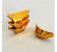 ZBFGEPLV A Bag Of 36 Finished Small Gold Ingots, Burnt Paper, And Sacrificial Offerings
