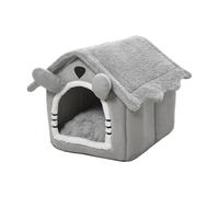 ZBFGEPLV Winter Gray Detachable Cat House Semi-Enclosed Four-Season Universal Pet Nest 1Pcs(S)