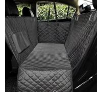ZBGHJL Dog Car Seat Cover For Audi A3 Sportback (8V),Waterproof Back Seat Cover for Dogs,Non-slip & Scratch Proof Car Seat Cover for Dogs,Easy to Clean Car Back Seat Cover,Bla-ck