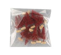 ZBIianxer 12pcs Artificial Miniature Christmas Tree Handicraft Model Ornament For Children Girl Boys