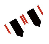 ZBIianxer 2pack High Visibility Baseball Training Home Plates Strong Rubber Against Slip Transportable for Safe Practice Sports Training