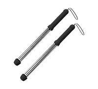 ZBIianxer 2Pcs Strength Training Rod Light Weight Muscle Building Cords Bicep Tricep Strengthener Sports Fitness Equipment Bicep Tricep Strengthener for Fitness Workout Battle Ropes