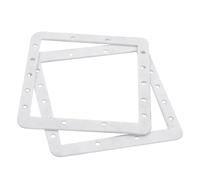 ZBIianxer 2Pcs Swimming Pool Drain Accessory Seals Thick Rubber Skimmer Gasket Replacement Part Quick Fixing for Inground Pools Pool Equipment Replacement Gasket