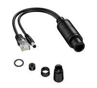 ZBIianxer 48V to 12V Adapter with Gigabit Ethernet for Security Installations Security Camera Module