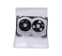 ZBIianxer 50 Minutes Empty Tape Disk Double Sided Metal Small Open Disk Empty Frame for Music Gift