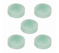 ZBIianxer 5pcs Billiard Pool Cues Tips Replacement Tip Pool Stick Tips Jumping Head for Jump Cue/Break Enduring Crystal Color