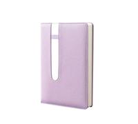 ZBIianxer Business Notebook 130 Sheets Lined Elastic Pen Slots PU Leather Journal for Daily Journaling Note Taking 8.4x5.8Inch Thick Paper Pad