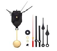ZBIianxer Clock Repair Parts Quartz Pendulum Clock Movement Kit Replacement With 3 Pairs Hands And Pendulum Easy To Install Quartz Pendulum Clock Movement Mechanism Replacement