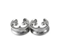ZBIianxer Creative Earrings Saddles Ear Plug Double Flared Gauges for Fashion Lovers Stylish Body Piercing Jewelry Body Piercing Jewelry Gifts