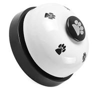 ZBIianxer Dog Training Training Press Responsive Metal Ding for Puppies Kittens Gentle Touch Housebreaking Teaching Tool Large Button Pet Ding