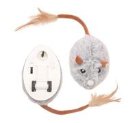 ZBIianxer Electronic Animated Play Toy Gray Creature Shape Includes Function When Flipped Over Random Movement Toy