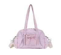 ZBIianxer Elegant Bend Deck Oversized Bag for Women Impermeable Polyamide Substance Ergonomic Shoulder Belt Exemplary Work Rudiments Ergonomic Shoulder