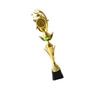 ZBIianxer Elegant Golden Colored Victories Cup Winners Award Trophies Smooth Surfaces Perfect for Various Sports Event Victories Prize