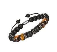 ZBIianxer Eye Stone Beaded Positive Energy Jewelry for Modern Professionals Fashionable Work Accessory Versatile Daily Wear