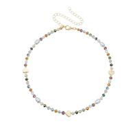 ZBIianxer Fashionable Love Theme Beaded Necklace Portable and Sturdy Ideal for Various Occasions Skin Friendly Colorful Pendant
