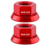 ZBIianxer Fixed Gear Mountain Bike Hub Nut High Strengths Alloys Cycling Fixed Bikes Maintenance Part Quickly Release Bicycles Hub