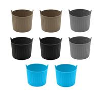 ZBIianxer Food Grade Silicone Muffins Pan with Easy Releases Designs Space Saving Baking Equipment Perfect for Home Bakers Recyclable Cake Liners