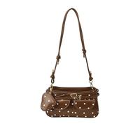 ZBIianxer Functional Shoulder Bag Crossbody Handbag Dot Design Lightweight Underarm Practical PU Leather for and Social Dot Evening