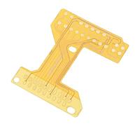 ZBIianxer Industrial Back Button Mapping Ribbon Quick Reaction Button Enhances Game Control Simple Operate for P4 Controllers Fast Responses Gaming