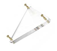 ZBIianxer Light Weight Portable Basketball Holder Display Ball Stand Triangular Thickened Soccer Volleyball Holder Easy to Use Triangular Shaped Bracket