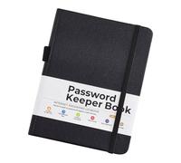ZBIianxer Lightweight Password Notebook with Dividers for Enhanced Privacy Security and Data Handling Organiser