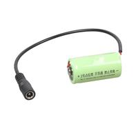 ZBIianxer None Rechargeable LR14 C Battery Simulators with 5.5x2.1mm 5.5x2.5mm Interfaces for External Power Adapters Connection Power Adapters Connectors