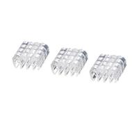 ZBIianxer Of 12 8Pin Motherboard Cable Combs PVC Wire Organizers for Clean Laptop Build and Airflows in Gaming Rigs Laptop Case Ventilation Cable Manager
