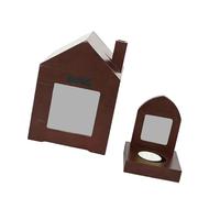 ZBIianxer Pet Urn Box Wood Ashes Container Holders for Preserving Lastings Memory of Dog Cats Keepsakes Remembrances Wooden Pet