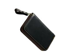 ZBIianxer PU Leather Case 6 Hooks Structure Card Slot Pocket Waterproof Zippered Closure Purse for Everyday Carry Essential Purse Organizers