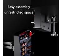 ZBIianxer Racings Simulators Control Box Realistic Driving Simulation Personalizes Game Environment 30 Button Control Box Multiple Lights Multiple Lighting Effects