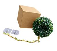 ZBIianxer Realistic Artificial Grass Ball with Shelter Cave for Reptiles Terrarium Decoration and Bird Nest Habitat Tanks Landsacpe Artificial Plant for Vivarium