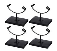 ZBIianxer Rock Display Stand with Base Metal Arm Display Stand Easel Holder for Geode Mineral Agates Gemstones Fossils Plate Easel Holder for Geode Mineral Agates Gemstones Fossils Plate