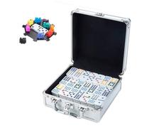 ZBIianxer Safe Children Dominos Building Block Educational Toy Easyly Storage Learning for Creative Play Ages 3-8 Years Creative Stacking