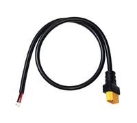 ZBIianxer Solar Battery High Current Conversion Wire Male Model Aircraft Plug Connection Cable 2Pin Bare End Adapter Cord Remote Control Aircraft