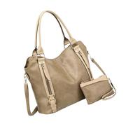 ZBIianxer Spacious Top Handle Bag with Inner Zipper Pocket and Adjustable Strap Trendy Shoulder Crossbody for Modern Women Trendy Women ' s