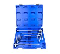 ZBIianxer Strengths T-Shaped Hardened Hexagons Wrenches with Ergonomic Grip for Bicycles Maintenance Switchable Compacts Cycling