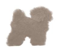 ZBIianxer Synthetic Dog Grooming Hair Full Body Skeleton Model for Professional Styling and Coloring Practice in Beauty Schools Model Dog Grooming
