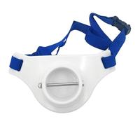 ZBIianxer Thick Foam Padded Marine Angling Waist Brace Adjustable Design Accommodates Various Fishing Rod Size Yacht Fishing Waist Gear