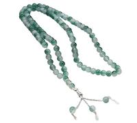 ZBIianxer Two Tone Imitation Agate Beaded Wristband 99 Smooth Round Beads Breathable Design for Formal or Daily Accessorizing Double Color Agate