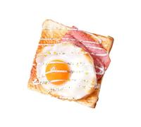 ZBIianxer UltraRealistic False Food Model Soft Elastic Simulation Safe Sustainable for Display Counseling Slow Recovery Food Model