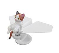 ZBIianxer Upgrades Rotating Airplanes Car Dashboard Decors Solar Power ABS Vehicle Interior Accessory with Not Slip Pad Car Dashboard Decoration Dynamic Vehicle Decors