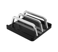 ZBIianxer Vertical Laptop Stand Holder Adjustable Desktop Notebook Dock for Notebook Space Saving Holder Adjustable Dock Desktop Space Saving