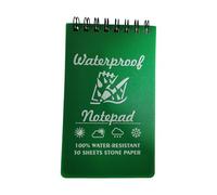 ZBIianxer Waterproof Notebook Tacticals Pocket Practical Paper 7.6x12.7cm for Outdoor Activities Weatherproof Waterproof
