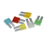 ZBJGBUIA 100PCS Standard Mini Micro Micro2 Auto Blade Fuse for Car 32V 1A 2A 3A 5A 7. 10A 15A 25A 30A 35A 40A(Micro2,40A)