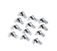 ZBJGBUIA 2 PCS Universal Joint Ball Head Connecting Rod CS-M5 6 8 10 12 14 16 Automobile Piston tie Rod Universal Rod end Spherical Bearing(Right Thread,2PCS-M6X1.0 SEALS)