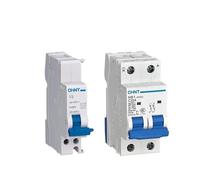 ZBJGBUIA 2pcs NB1-63DC DC MCB Undervoltage Release Solar Energy Photovoltaic Mini Circuit Breaker 1/2/4P DC250V DC500V DC1000V NB1 V9(WITH V9 AC 230V-MCB 2P DC500V,25 V)