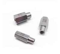 ZBJGBUIA 304 Stainless Steel One Way Valve 1/8" 1/4" 3/8" 1/2" 3/4" 1" Male to Female Thread Check(45359,IN AND OUT-304)