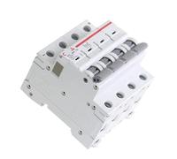 ZBJGBUIA Circuit breakerMCB DC 1000V MCB Mini Circuit Breaker DC 6A 10A 16A 20A 25A 32A 40A 50A 63A 4 Poles IEC60947 1Pcs(10A)