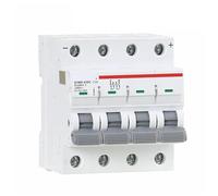 ZBJGBUIA Circuit breakerMCB DC 1000V MCB Mini Circuit Breaker DC 6A 10A 16A 20A 25A 32A 40A 50A 63A 4 Poles 1Pcs(25 V)